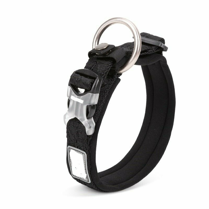 Halsband mit Muster schwarz