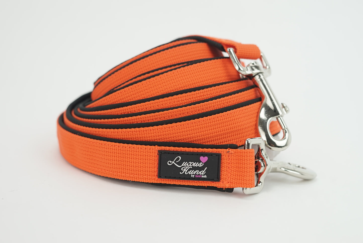 Leine Schwarz/Orange