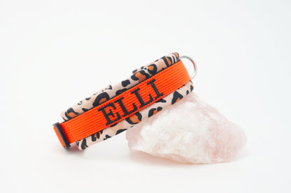Halsband Leo orange