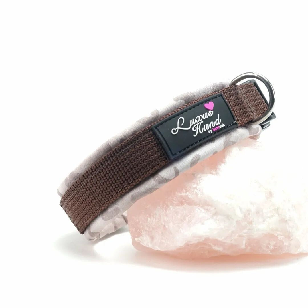 Halsband Leo Cappuccino /braun