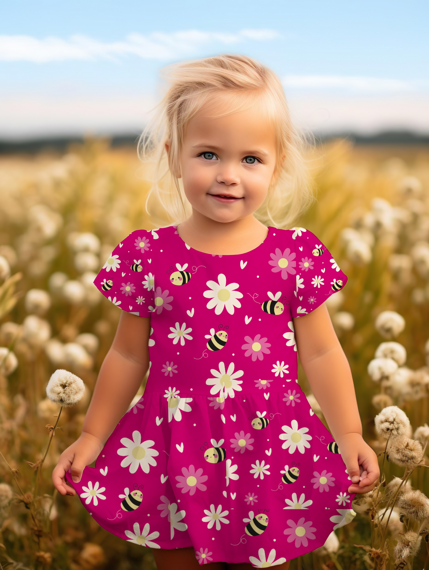 Flotte Biene pink