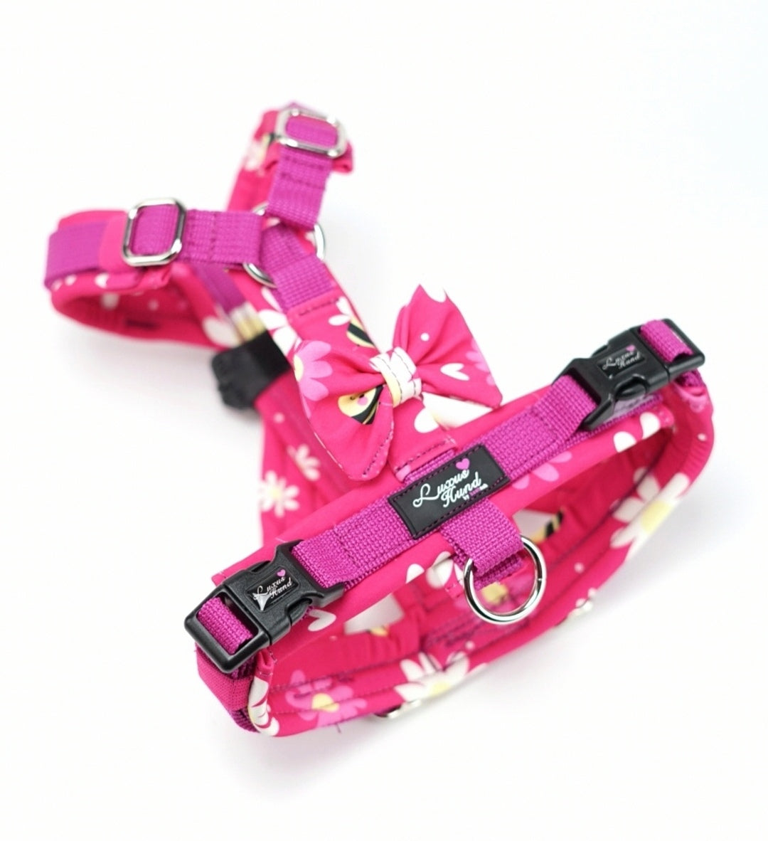 Brustgeschirr Biene Pink