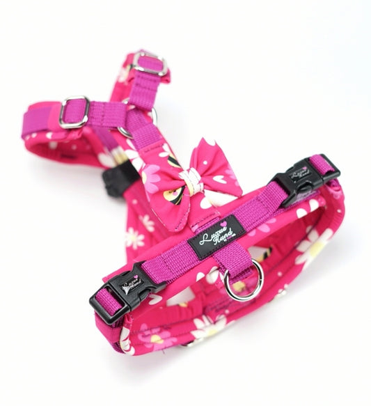 Brustgeschirr Biene Pink
